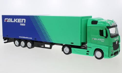 Mercedes Actros Gigaspa Falken Ti Bburago 1:43