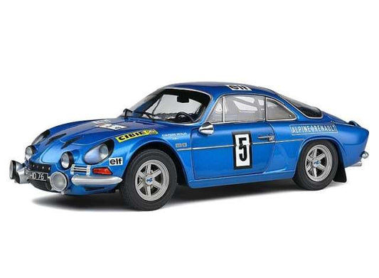 1972 Alpine A110 1600S #5 Nicolas/Todt Olympia Rally, blue