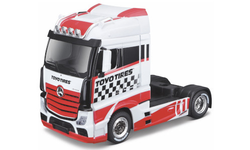 Mercedes Actros Gigaspa White Bburago 1:43