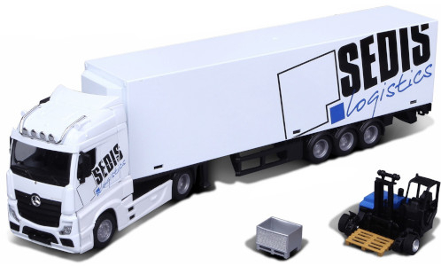 Mercedes Actros White Bburago 1:43