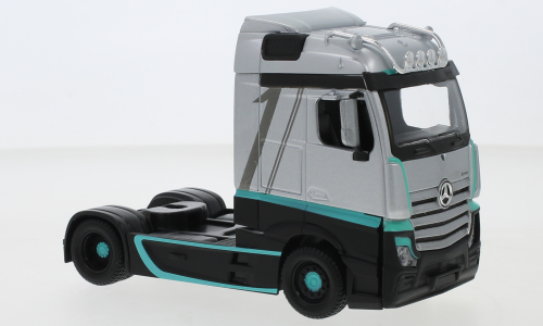 Mercedes Actros Gigaspa Silver Bburago 1:43