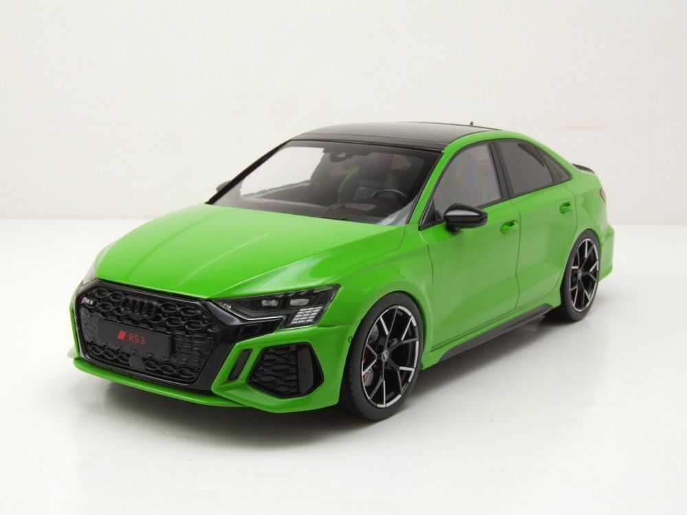 Audi RS3 Limousine Light Green Made by IXO for MCG 2022 1:18