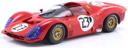 1/18 1966 Ferrari 330 P3 Spider #27 24hrs Le Mans Ginther/Rodriguez Red