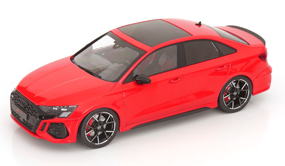 Audi RS3 Limousine Red Made by IXO for MCG 2022 1:18