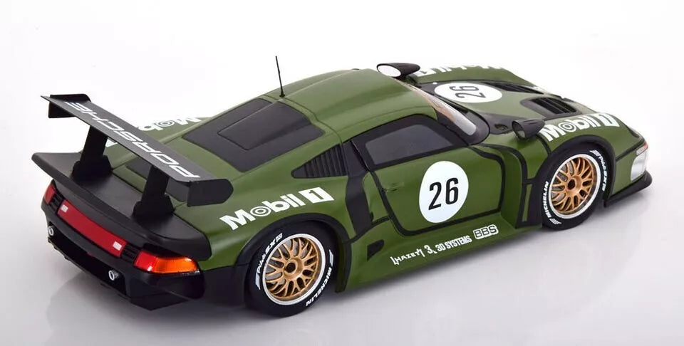 Porsche 911 GT1 #26 Essais Pre-Qualifying 24h Le Mans 1:18 Werk83