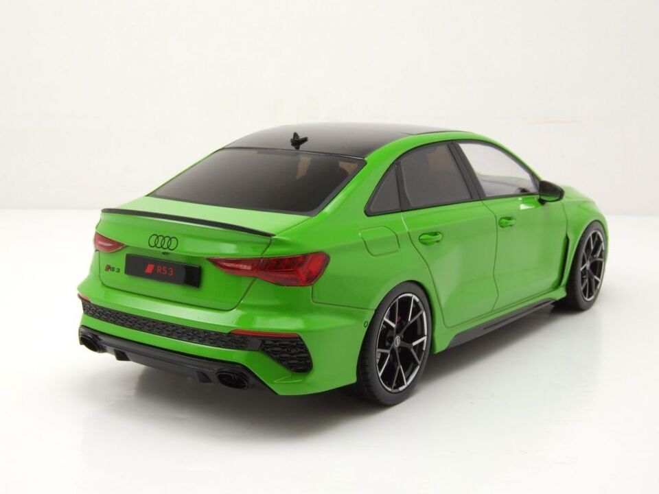 Audi RS3 Limousine Light Green Made by IXO for MCG 2022 1:18