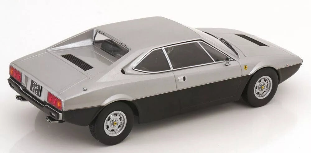 1974 Ferrari 308 GT4 Silver/Flatblack 1:18 KK-Scale