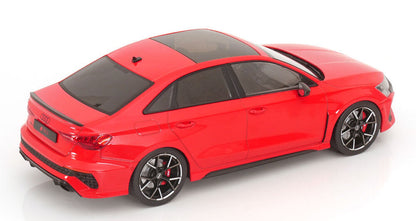 Audi RS3 Limousine Red Made by IXO for MCG 2022 1:18