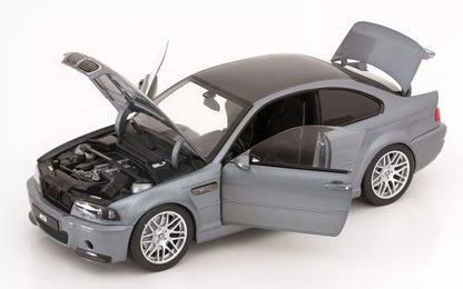 BMW M3 CSL E46 2003 Gray Metallic 1:18 Norev