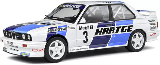 1/18 1990 BMW M3 (E30) #3 Group A Adac Rally Deutchland Blue/White