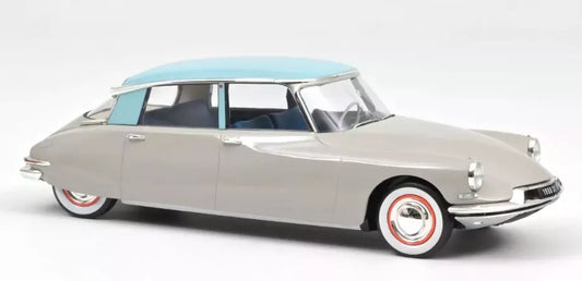 1/18 1956 Citroen DS 19 Rose Gray Turquoise