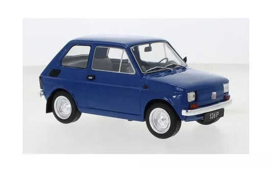 Fiat Polski 126p Dark Blue 1972 1:18 MCG