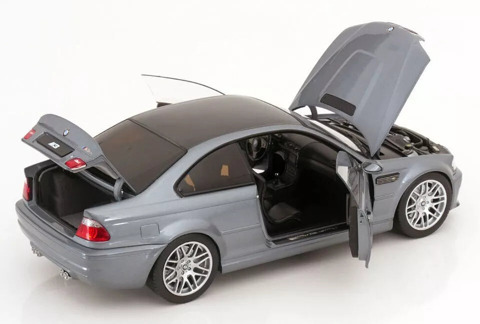 BMW M3 CSL E46 2003 Gray Metallic 1:18 Norev