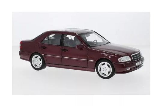 Mercedes C36 AMG (W202) Metallic-Red 1993 1:18 Norev