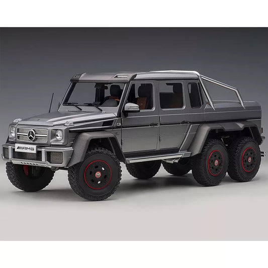 Mercedes Benz G63 AMG 6x6 Designo Platinum Magno AutoArt