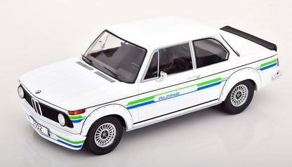 BMW 2002 Alpina White/Decorated 1973 1:18 MCG