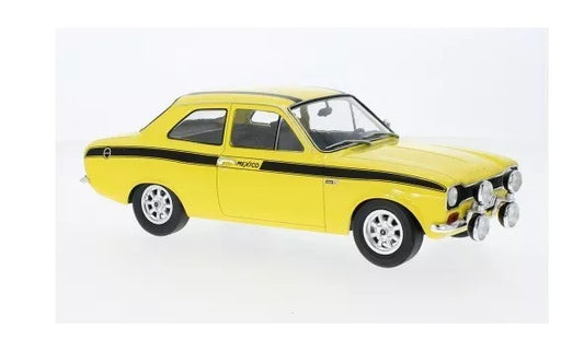 Ford Escort MK I Mexico Yellow 1973 1:18 MCG