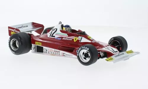 Ferrari 312 T2B No.12 Scuderia SpA SEFAC F1 GP Sweden C.Reuteman 1977 1:18 MCG