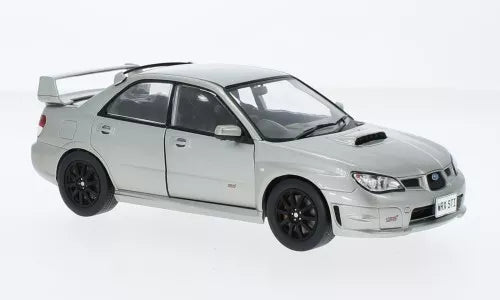 Subaru Impreza WRX STi Metallic-Gray RHD 2006 1:24 Whitebox