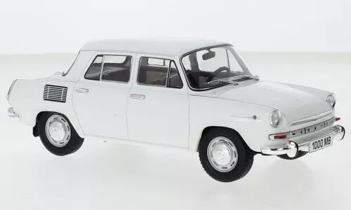 Skoda 1000 MB White 1968 1:24 Whitebox