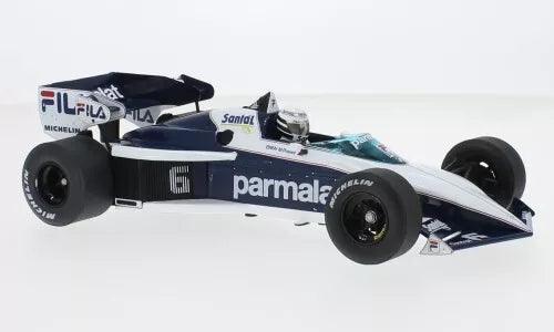 Brabham BT52 No.6 Parmalat Formula 1 GP Südafrika R.Patrese 1983 1:18 MCG