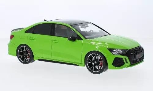 Audi RS3 Limousine Light Green Made by IXO for MCG 2022 1:18