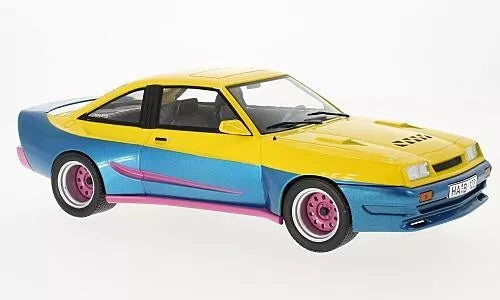 Opel Manta B Mattig Yellow/Blue 1991 1:18 MCG