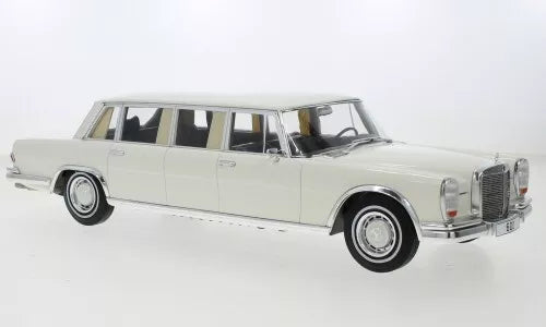 Mercedes 600 (W100) Pullman White 1969 1:18 MCG