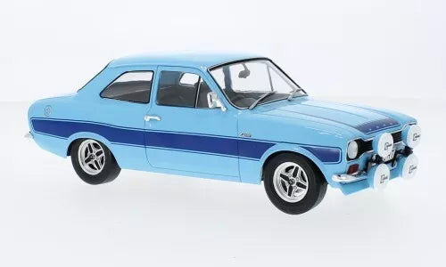 Ford Escort MK I RS 2000 Light Blue/Blue RHD 1973 1:18 MCG