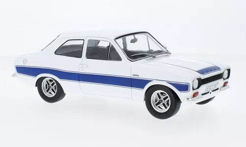 Ford Escort MK I RS 2000 White/Blue 1973 1:18 MCG